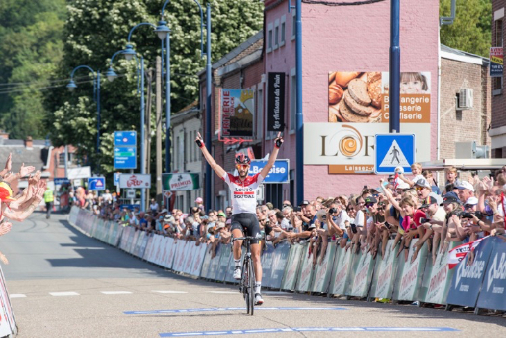 第4ステージ イエール・ヴァネンデル(ベルギー、ロット・スーダル)が独走勝利