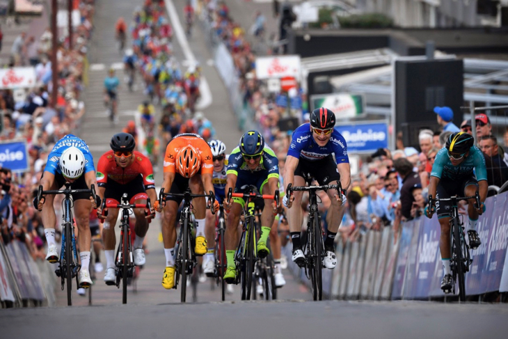 第2ステージ　登りスプリントでアンドレ・グライペル（ドイツ、ロット・スーダル）が2日連続勝利