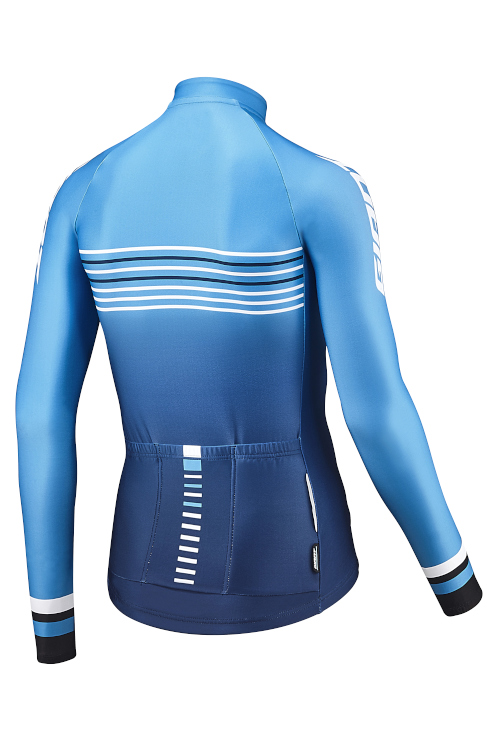 ジャイアント 2018 RACE DAY MID-THERMAL LS JERSEY（シアン/ネイビー）