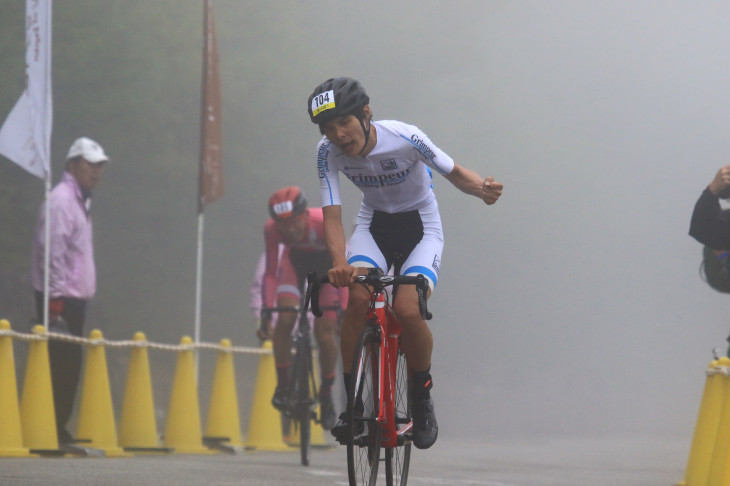 コースレコードで優勝を果たした田中裕士(グランペール)