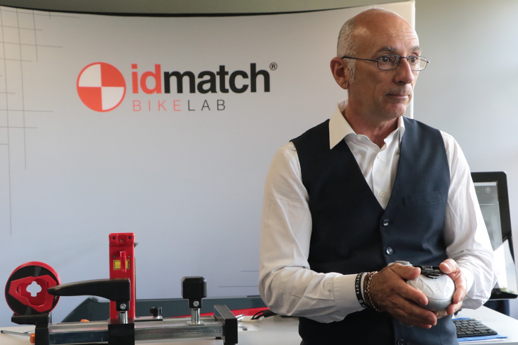 セッレイタリアと共同でidmatchと新バイクフィットシステム「Bike Lab」を開発したルカ・バルトリ博士