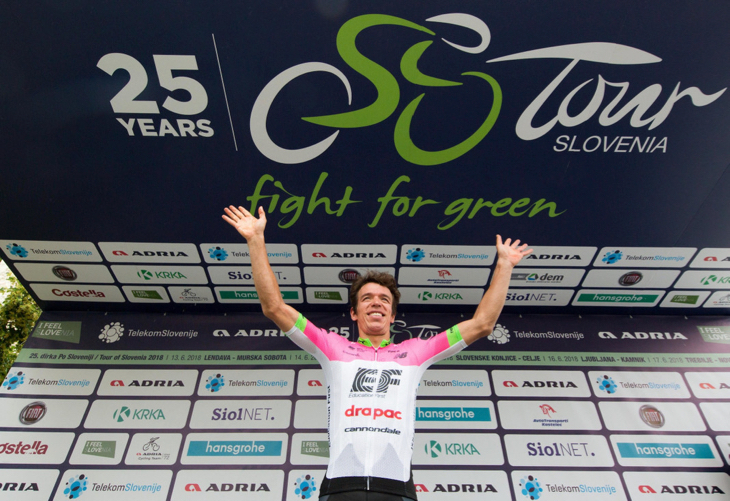 ツール・ド・フランス総合優勝を目標に据えるリゴベルト・ウラン（コロンビア、EFエデュケーションファースト・ドラパック）