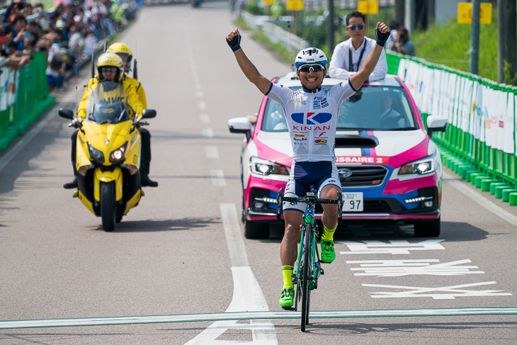 全日本選手権を制した山本元喜とキナンサイクリングチームのトークショーが開催される