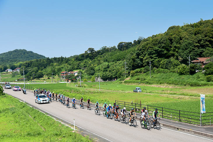 朝から広がった青空の下で行われたロード日本一決定戦