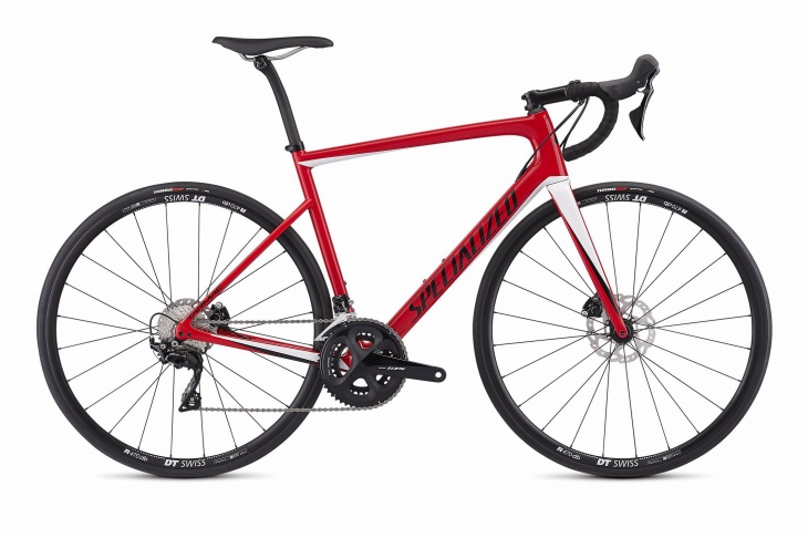 スペシャライズド Tarmac Disc Sports（Gloss Flo Red/Metallic White Silver/Tarmac Black）