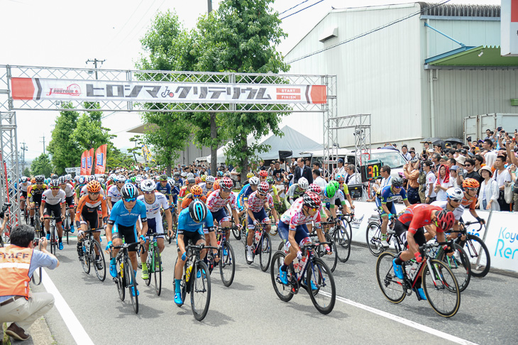 今年7月に初開催された広島クリテリウムは2019年も開催される