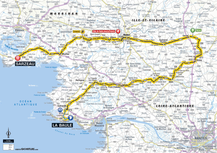 ツール・ド・フランス2018第4ステージ