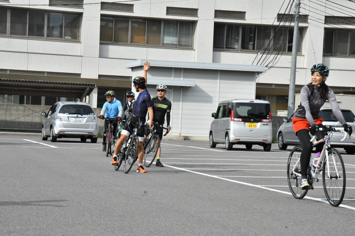 ガイドに必要な技量の習得のため実践形式で行った