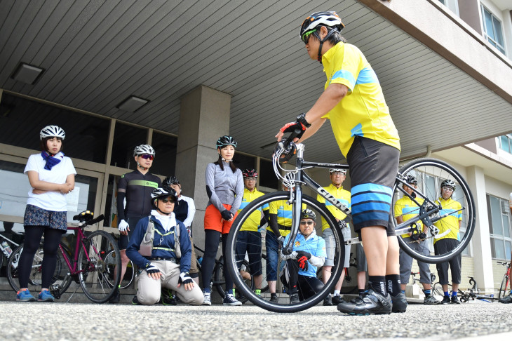 JCGAのサイクリングガイド検定講習会が神奈川県藤沢市で開催される