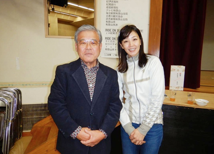 すさみ町の岩田勉町長みずから大会の盛り上げに力を入れている