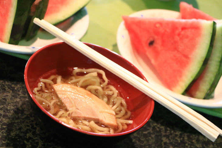 会津ラーメンがさっぱりした味で美味しかったです!