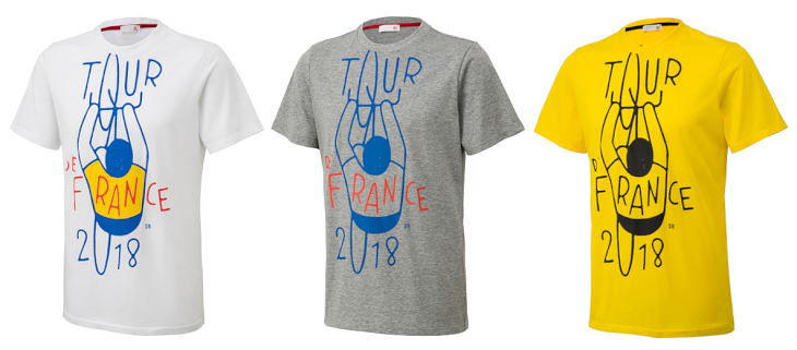 ルコックスポルティフ TDF Graphic Tシャツ