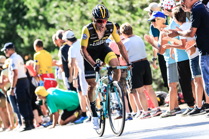 2018年シーズンのツール・ド・フランスで躍動したプリモシュ・ログリッチェ(スロベニア、ロットNLユンボ)