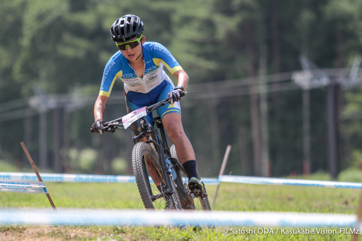 「オーバーペースにならないように冷静を一番に考えて走った」今井美穂（CO2bicycle）