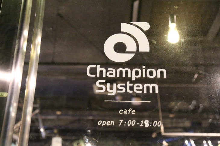 会場となったCROSS COFFEEはChampion System Japanが運営するサイクルカフェ