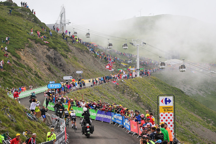 第17ステージに登場する超級山岳サンラリ＝スラン/ポルテ峠