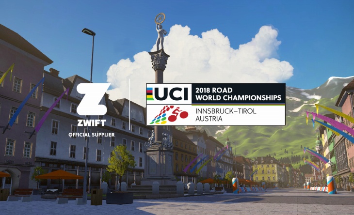 ズイフトがロード世界選手権2018のコースを公開