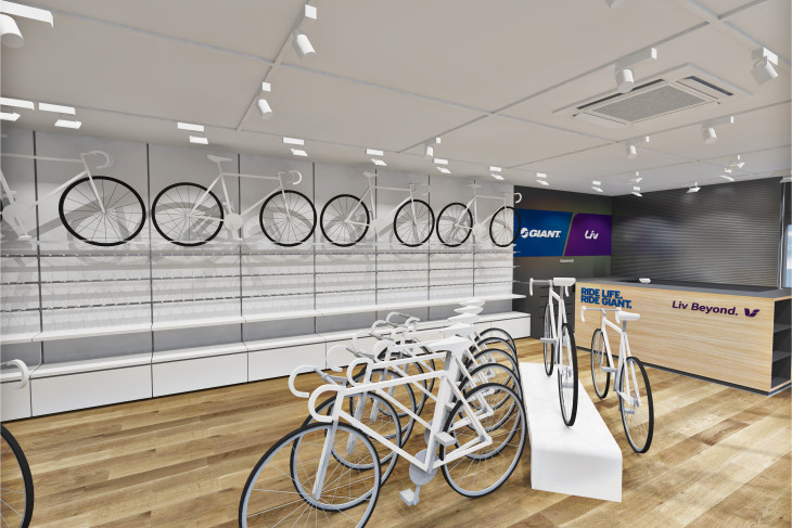 パーツやアクセサリーも幅広く展示される