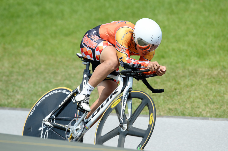 1kmTT優勝　市田龍生都（福井科技高校）1分5秒328