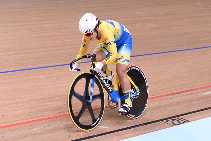 女子スプリント予選1位 西島叶子(鹿屋体育大学)12秒123