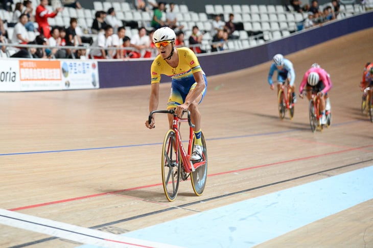 オムニアム・スクラッチ　松本憲斗（鹿屋体育大学）が1位