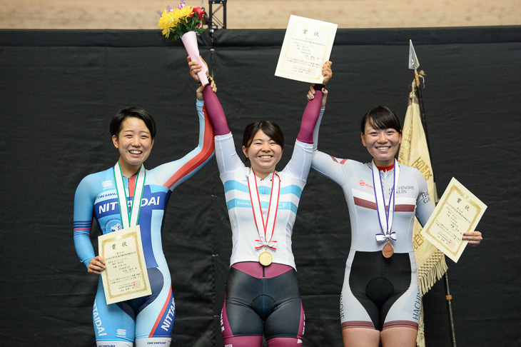 500mタイムトライアル　表彰式