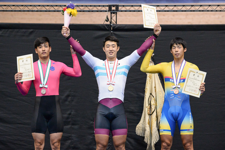 男子スプリント 表彰式