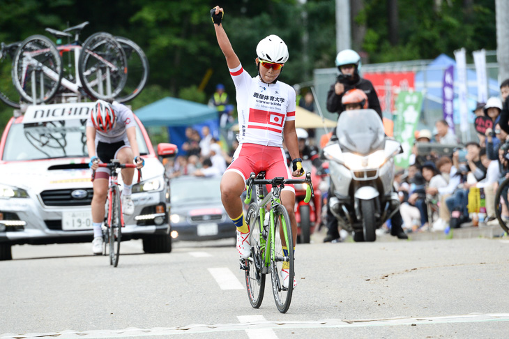 中井彩子（鹿屋体育大学）がインカレ女子ロード優勝