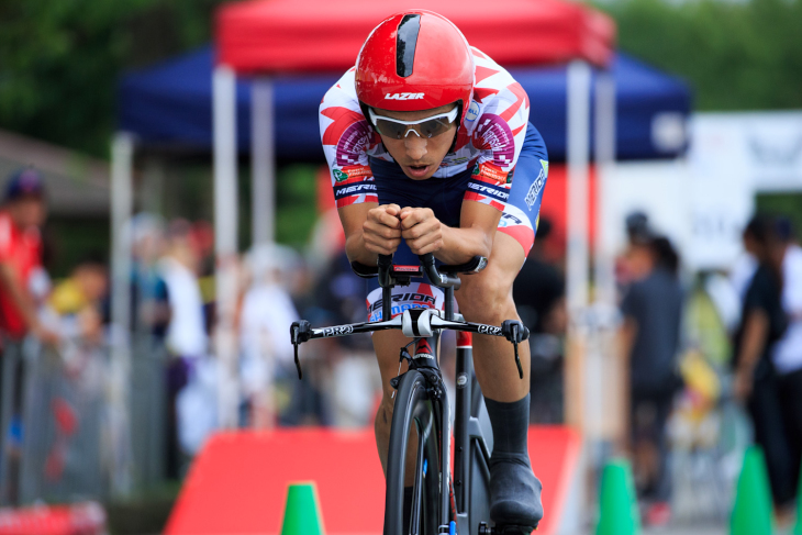 復活を印象付ける走りを見せた増田成幸(宇都宮ブリッツェン)は2位