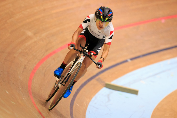 女子パラサイクリング500mタイムトライアル優勝 野口佳子（チームブリヂストンサイクリング ）