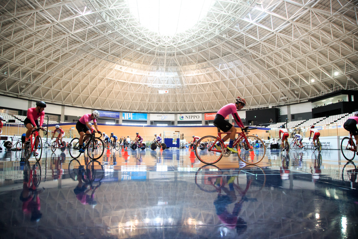 全日本選手権2日目のベロドローム