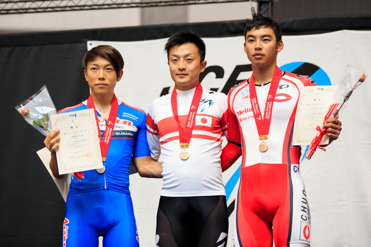 男子ポイントトレース 表彰式