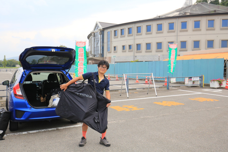 駐車スペースの情報もしっかり掲載中 こちらは石鎚ハイウェイオアシス