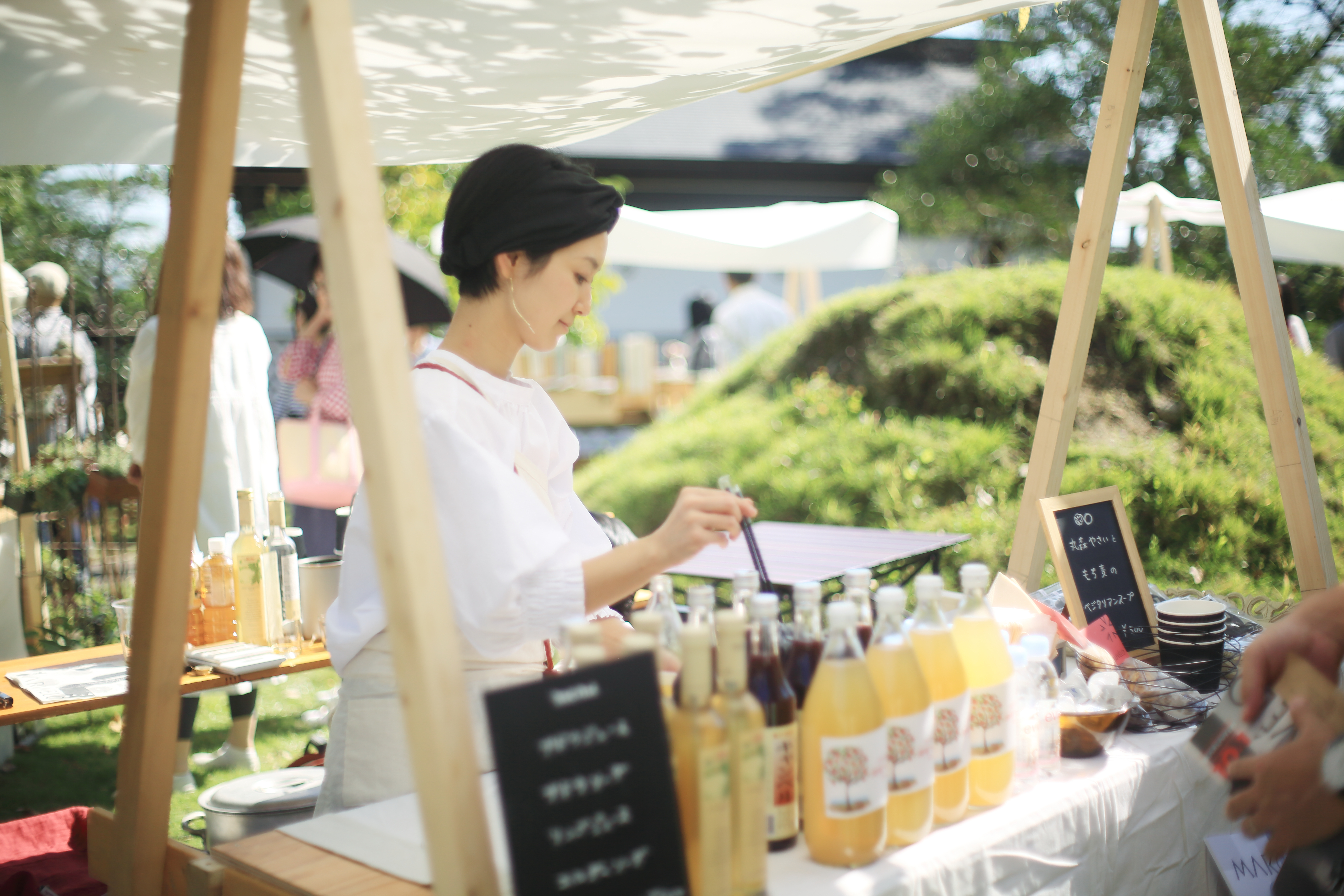 丸森町の落ち着いた時間の流れで都会とは違う非日常を味わうイベントだ