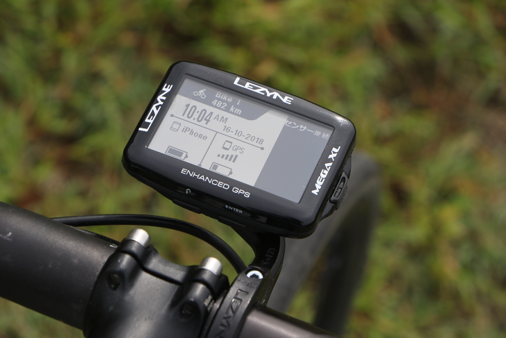 大画面かつ縦横どちらにも対応するレザイン MEGA XL GPS