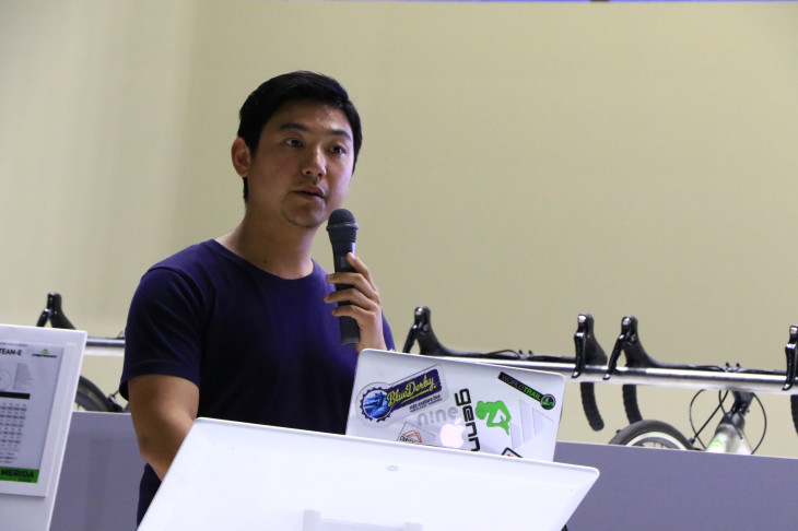 TRAILLABの浦島氏 国外のトレイル事情をよく知るトレイルビルダーだ