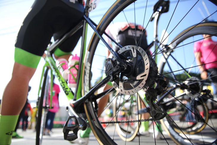 来日メンバーで唯一SUPERSIX EVO Discを使用したサイラス・モンク(オーストラリア)