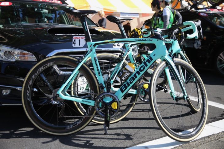 ロバート・ヘーシンク(オランダ)のOltre XR4。ホイールの組み合わせに注目