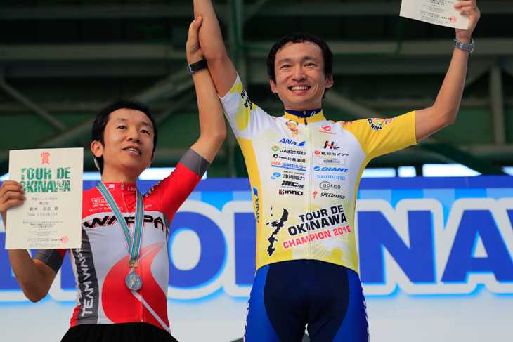 優勝した岩切弘輝(津末レーシング)