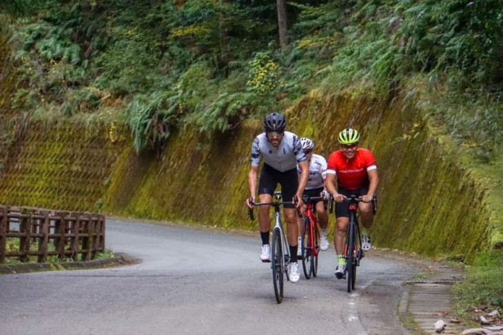 レベルが違うのは当然だが、登りになるとついペースが速くなり苦しめられる