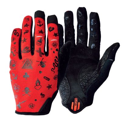 チネリ MIKE GIANT GIRO DND GLOVES（レッド）