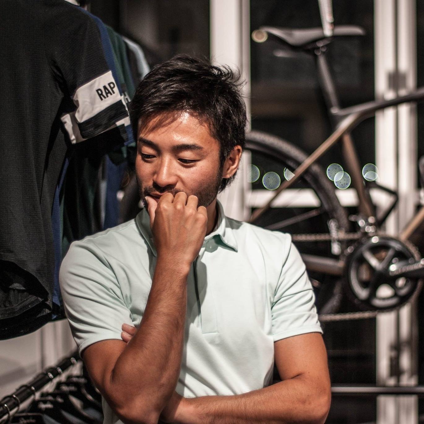 今回レポートを寄せてくれた三井裕樹さん（Rapha Japan）