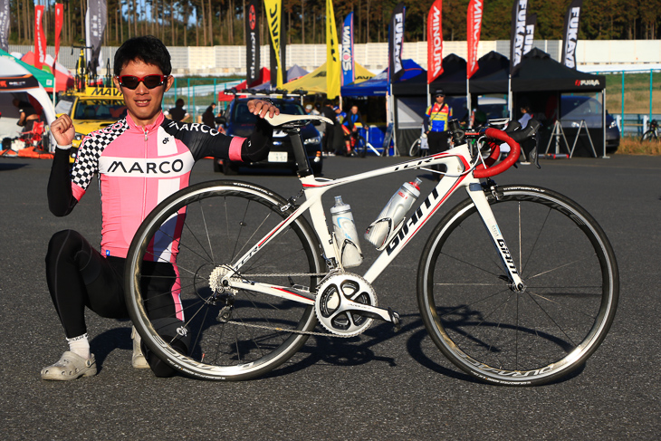岡田大樹さん(丸子橋ろーどくらぶ) ジャイアント TCR Advanced