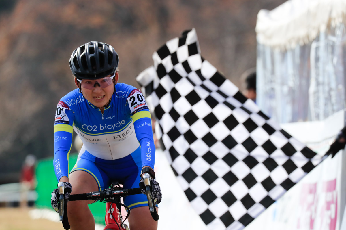 2位は今井美穂(CO2 Bicycle)