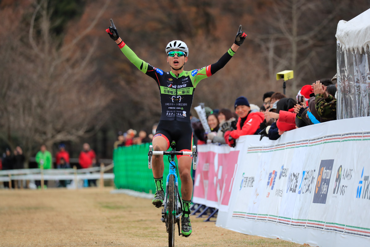 C2レースを制した小島大輝(SNEL CYCLOCROSS TEAM)