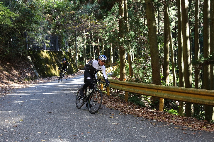 山道を抜けて海を目指す