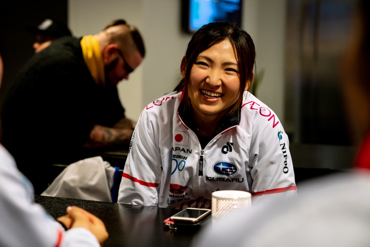 唯一女子エリートに出場する今井美穂(CO2 bicycle)