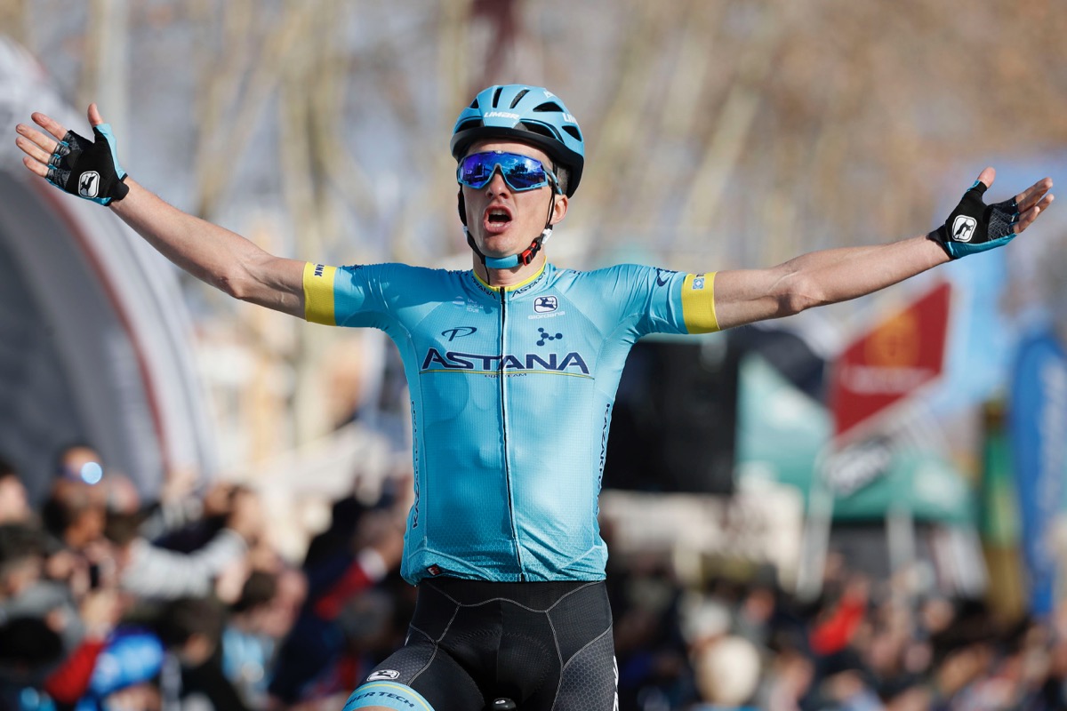 第1ステージ 独走勝利を飾ったペリョ・ビルバオ(スペイン、アスタナ)