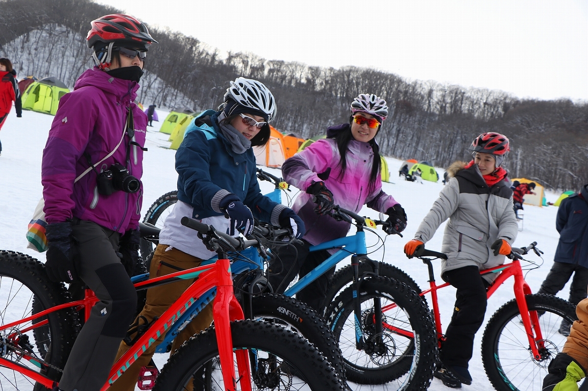 さて、この日初の自転車タイムです