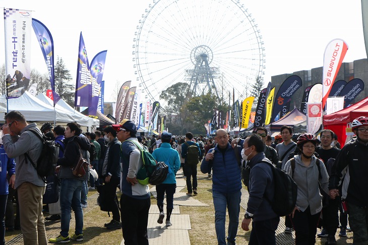 多くの人が今年も集まったサイクルモードライドOSAKA